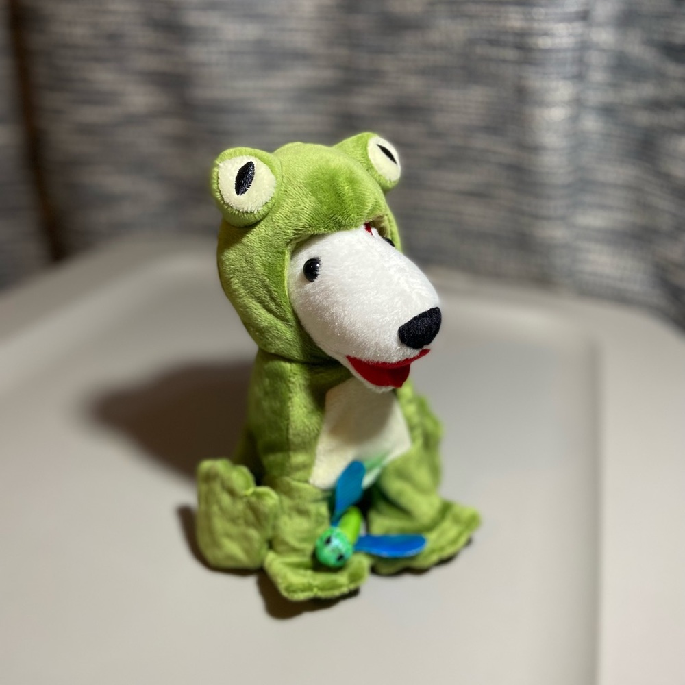 Limited Edition Target Bullseye Dog in Frog Costume